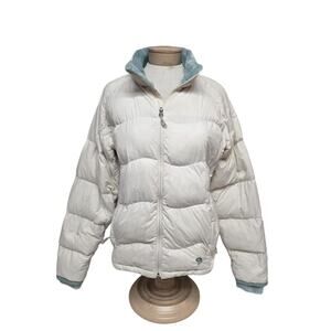 Mountain Hardwear Women's Size Large White Puffer Jacket